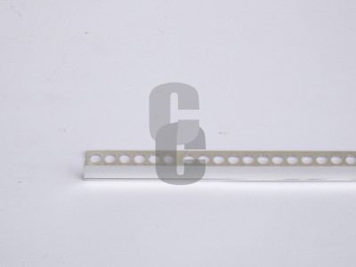 Ъгъл алуминиев за гипсокартон полуъгъл